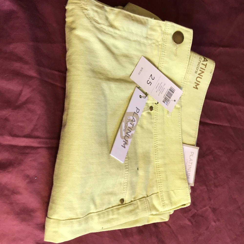 Platinum Chico’s jeans